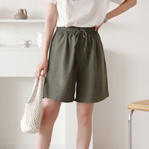 [한정수량] [올리비에스클로젯] 인견 밴딩 5부 팬츠_O2505PT026B