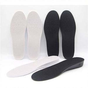 여성 우레탄 쿠션 기본 깔창 키높이 2cm 흰색 검정