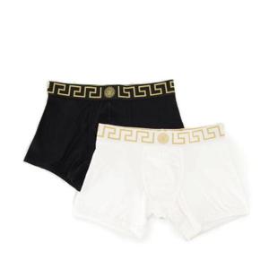 Versace 투팩 로고 허리밴드 사각팬티 AU101921A10011 A83K TP934646841
