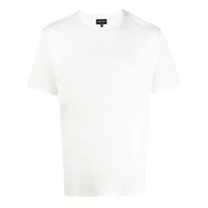 26 SS 조르지오아르마니 로고 자수 티셔츠 6GSM90SJRQZ TP432402701