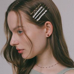 제이로렌 트위스트 진주 실핀 세트 H01380-1