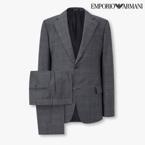 [엠포리오 아르마니]남성 노치트 라펠 싱글 브레스티드 수트(A515101014)
