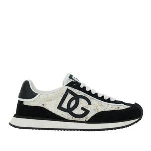 돌체앤가바나 레이스 패턴 로우탑 스니커즈 CK2340 A9AC289697