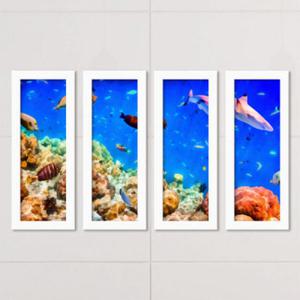 아트박스/꾸밈 ct480-아름다운바닷속_액자세트