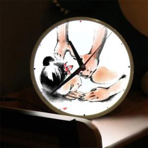 아트박스/꾸밈 nf567-LED시계액자25R_예뻐지는시간