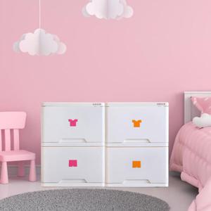 아트박스/보노하우스 캐릭터베이비서랍장 2단