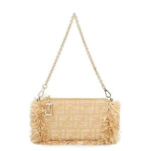 펜디 FF 자카드 프린지 바게트 파우치 8BS073AV23 F17A1 TP942645214