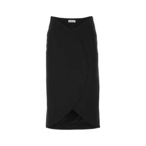 Balenciaga 랩 미디 펜슬 스커트 662986TTK23 1000 TP942670021