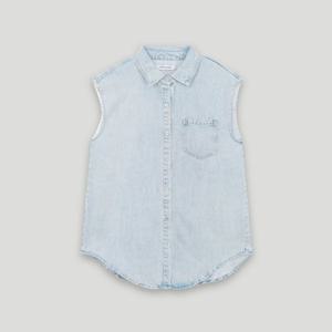 [코데즈컴바인] 데님 슬리브리스 셔츠 (CKB-DH382W5) CKBDH382W50