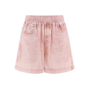 Diesel 로고 패치 엘라스틱 웨이스트 쇼츠 A084320PEAP 3BJ TP944035477