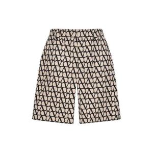 Valentino VLogo 프린트 버뮤다 쇼츠 3V3RDA969G3 MYL TP944087717