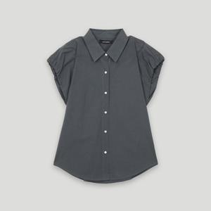 [코데즈컴바인] 소매 셔링 카라블라우스 (CKB-BL381W5) CKBBL381W50