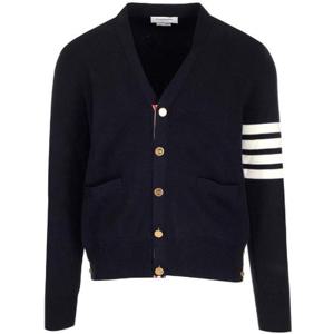 Thom Browne 4 바 V 넥 가디건 MKC171A00219 415 TP936264129