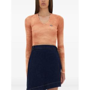 26 SS 비비안웨스트우드 ORB 자수 크롭 탑 1803004WY003K TP439313690