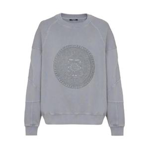 26 SS 발망 자수 스웨트셔츠 FH1JS013BD08 TP439319235