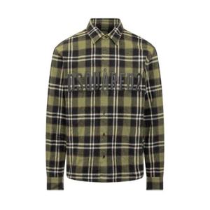 Dsquared2 체크 긴팔 셔츠 S74DM0758S78107 001F TP944686553
