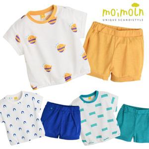 [모이몰른]유아 쿨링 상하복 세트