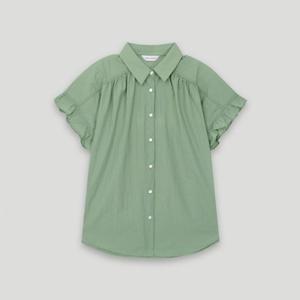 [코데즈컴바인] 소매프릴 카라 블라우스 (CKB-BL005W6) CKBBL005W60