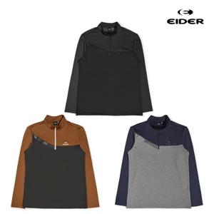 아이더 [택가 99,000원] 남성 피아존 기모 등산 집업 티셔츠 남자등산티 DMW22240