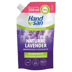 핸드산 Handsan 핸드워시 내추럴 라벤더 리필팩 500ml