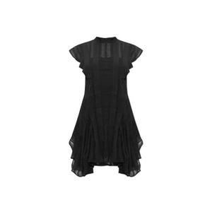 올세인츠 플러터 슬리브 드레스 FLEURW232DC BLACK TP945362549