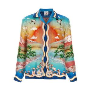 카사블랑카 풍경 프린트 셔츠 UMPF25SH0060 01TENNISCLUB TP945661921