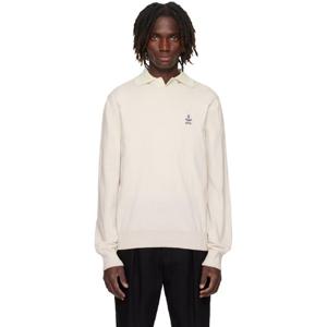 26 SS 아페쎄 남성 오프 화이트 가빈 스웨터 252252M201007