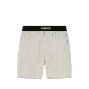 Tom Ford 로고 허리밴드 스트레치 새틴 복서 T4LE41010 023 TP946273578