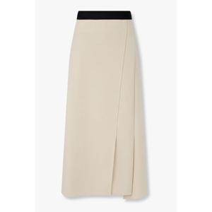 [보브] 보브 VOV 슬릿 디테일 밴딩 플레어 스커트 (7155335001) 7155335001