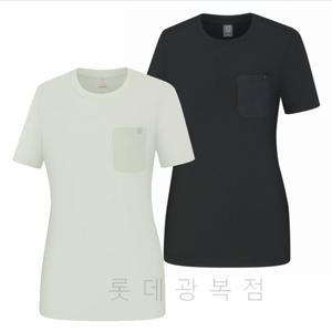 [콜핑]일리 여성 여름 친환경소재 소로나 라운드티셔츠 KWT4966W-KP03