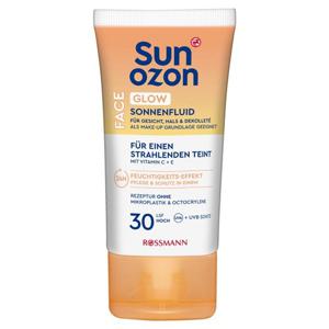 로스만 썬오존 sunozon 페이스 선 플루이드 Glow SPF 30, 50ml