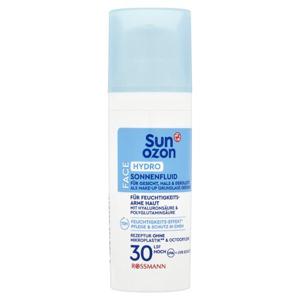 로스만 썬오존 sunozon 페이스 선 플루이드 Hydro SPF 30, 50ml