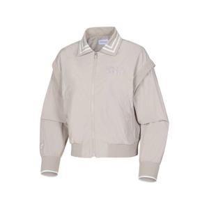 [와이드앵글]여성 CO 디터쳐블 슬리브 블루종 자켓 WWP24171E2