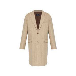 Etro 싱글 브레스티드 코트 MRAA002299TUBN3 M0022 TP946545773