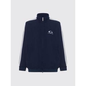 발렌시아가 로고 후드 티셔츠 829406TRVJ9 8502 Blue