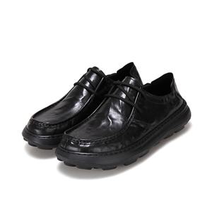 [본사운영] 바바라 HOMME 소가죽 밴딩 남성로퍼 3cm_BMH104