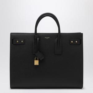 생로랑 삭 드 주르 씬 라지 백 그레인 레더 631526DTI0W Black
