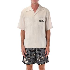 아미리 할리우드 볼링 반팔 셔츠 AMSTCA1154 ALABASTER