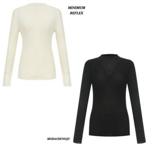 [미니멈]MD 시스루 배색 풀오버 니트 MD MYAAKU1050_CJ