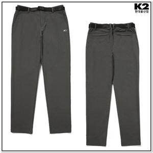 [케이투] KMU243812C 남성 간절기 심플 신충성 일자핏 가을 팬츠 U243812C