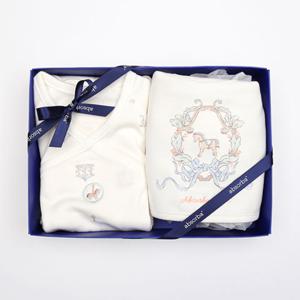 [압소바] 델루카텐셀배냇슈트 턱받이2종세트(2A2C10117) 2A2C1011