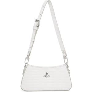 26 SS 비비안웨스트우드 여성 화이트 타샤 폰 파우치 252314F048002