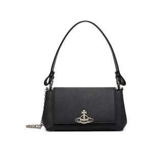 26 SS 비비안웨스트우드 여성 블랙 미디엄 헤이즐 핸드백 252314F048022