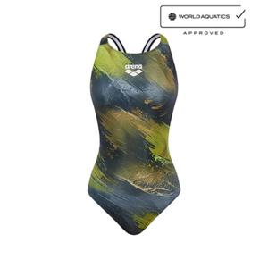 [아레나] (A5FL1CO01_YEL) 여성 마티에르 선수 원피스 레이서백 A5FL1CO01