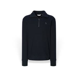 [헤지스 남성] 남성 골지패턴 하프집업 맨투맨 HZTS5D404N2 HZTS5D404