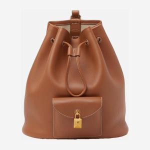 로로피아나 웜 탄 선 골드 가죽 백팩 FAP4322 L0C2