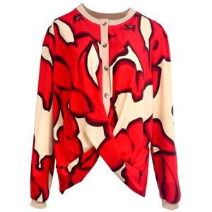 [데시데]트위스트 오버랩 블라우스 DPS107