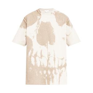 알렉산더 맥퀸 반팔 티셔츠 815067 QTAC50979 WHITE STONE