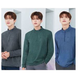 [콜핑]LD18 남성 가을 부드럽고 신축성좋은 약기모 집업등산티셔츠 KVT0278M
