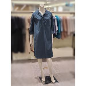 [트리아나]MARIO소고 소매퍼프 칠부원피스TH2PA02